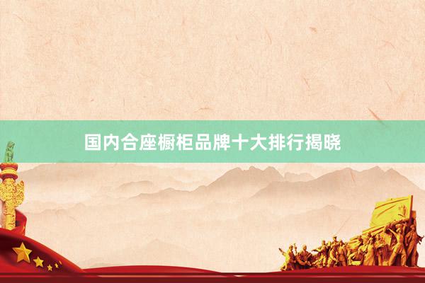 国内合座橱柜品牌十大排行揭晓